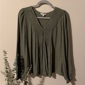 Nanette Lepore Sage V-Neck Top
